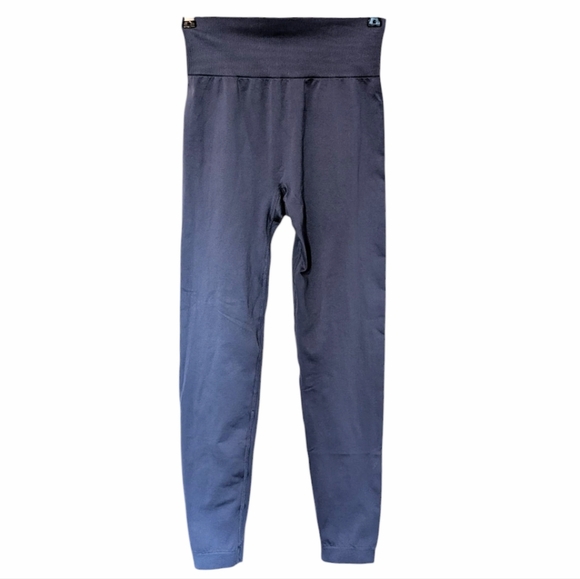 Knix Good to Go Seamless Leggings Twilight Navy Stretch High Waisted Women Med - Picture 4 of 8